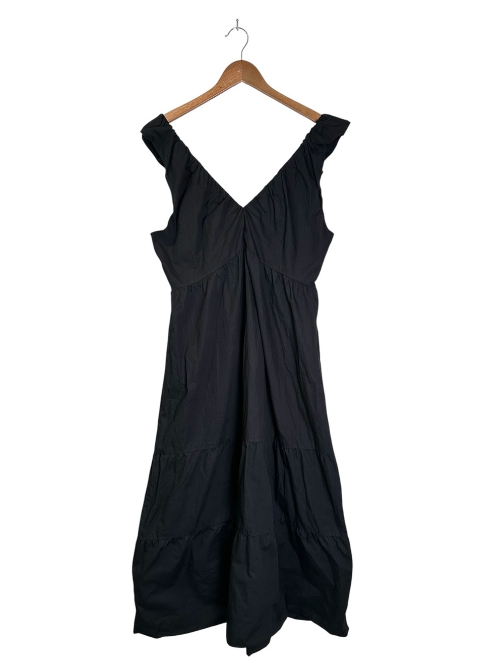 The Good Journey Women’s 14 Black Sleeveless Autumn Wedding Guest Maxi Dress